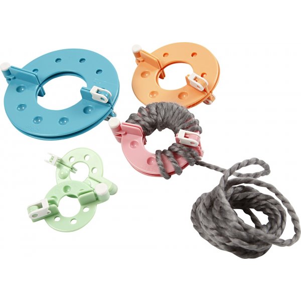 Pompom-Werkzeug - 4 Stk