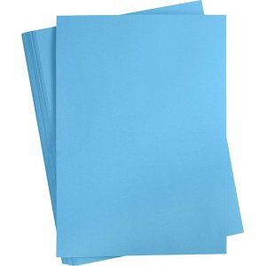 Farbiger Karton - Türkisblau - A2 - 180 g - 100 Blatt Farbiger Karton - Türkisblau - A2 - 180 g - 100 Blatt