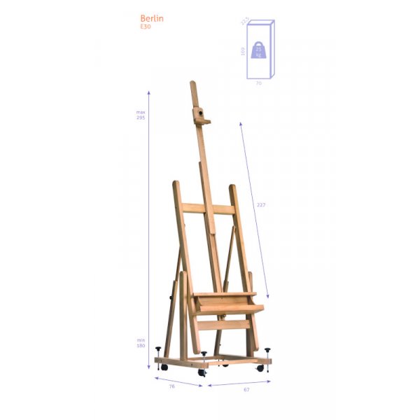 Staffelei - Studio H-Frame N30 - Berlin