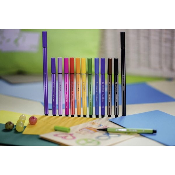 Fasermaler Pen 68 Mini - 12er-Pack