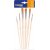 Pinselset rund und flach - 6-tlg